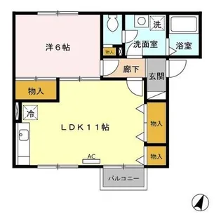 メゾン・ド・マリアージュ F【2階】の間取り