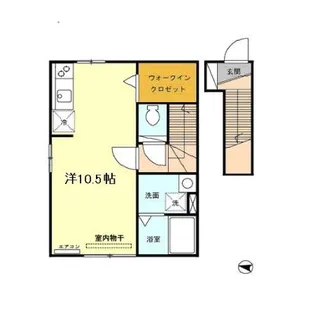 アルパイン【2階】の間取り