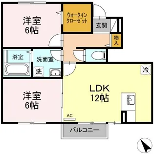 グランモアSK【1階】の間取り