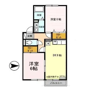 コンジェ【1階】の間取り