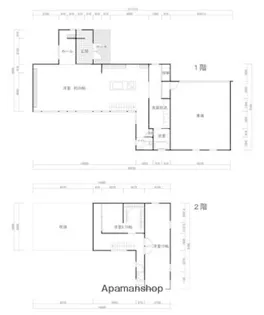 秋田県秋田市山王中園町【一戸建】の間取り