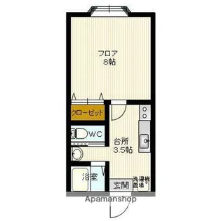 緑夢Ⅳ【101号室】の間取り