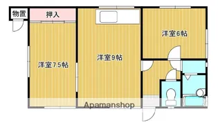 秋田県秋田市牛島西3丁目【一戸建】の間取り