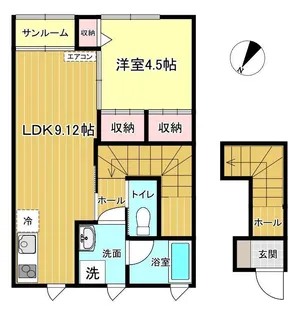 EPISODE C棟【2階】の間取り