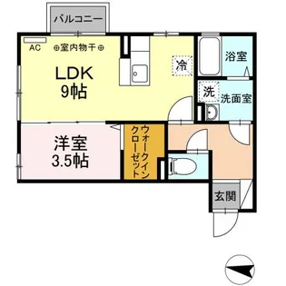 メルヴェイユ手形【1階】の間取り
