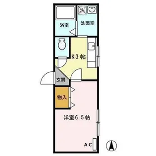 アネックス1【2階】の間取り