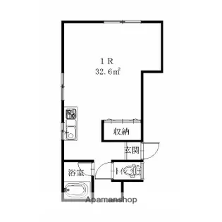 ローヤルハウス【2-1号室】の間取り
