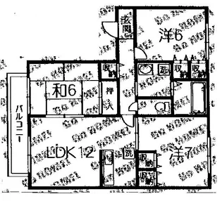 ヴィラージュK【1階】の間取り