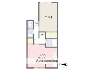 セジュール将軍野【1階】の間取り