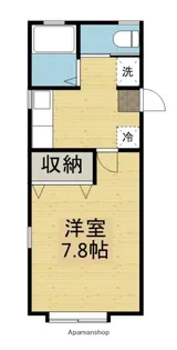 シェモア城東【101号室】の間取り