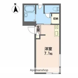 セリーンハイツ旭川【1階】の間取り