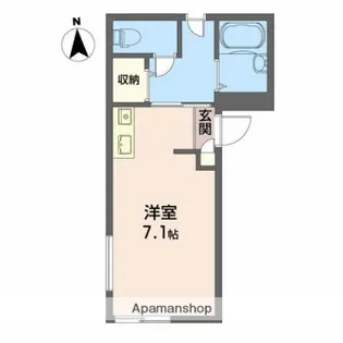 セリーンハイツ旭川【1階】の間取り