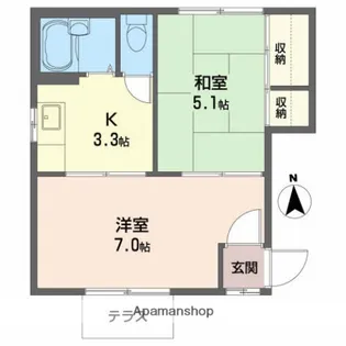 ステラN【1階】の間取り