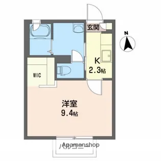 キプロス樋口【1階】の間取り