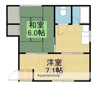タウニィNC【2階】の間取り
