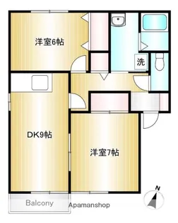 セジュール桜【2階】の間取り