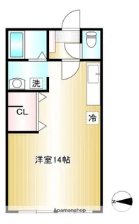 コーポ蓮沼【2階】の間取り