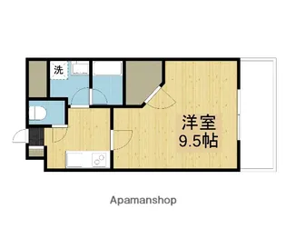 CASAGRAN秋田B【607号室】の間取り