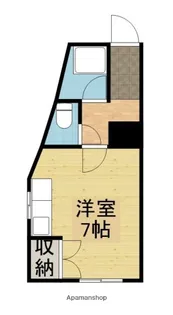 第三富士荘【1号室】の間取り