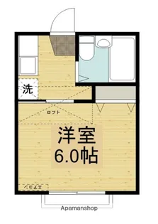フェアステージ仲町【202号室】の間取り