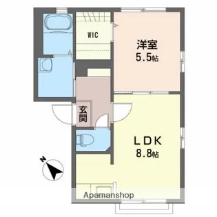 ルグラン【2階】の間取り