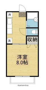 プライムパレス東通【205号室】の間取り