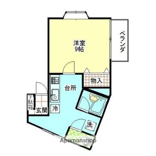 メゾン・ド・モン【A号室】の間取り