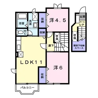 ISM Ⅰ【2階】の間取り
