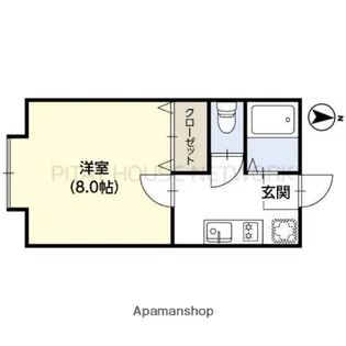 プランドールⅠ【1階】の間取り