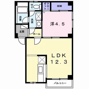 フオレスタ【2階】の間取り