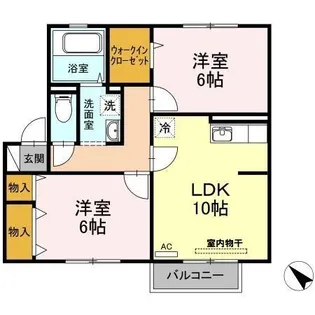 ステラ Ⅰ【2階】の間取り