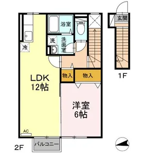 グランモア手形【2階】の間取り