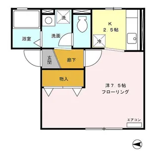 メゾン総社【1階】の間取り