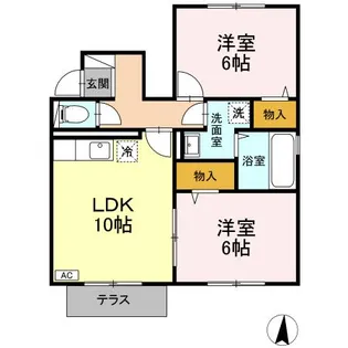 ドム722【1階】の間取り