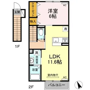 シャルマン・G【2階】の間取り