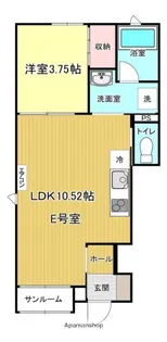 CLAUDIA Ⅱ【1階】の間取り