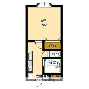 メゾン・ウィングA棟Ⅱ【103号室】の間取り