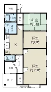 秋田県秋田市横森1丁目【一戸建】の間取り