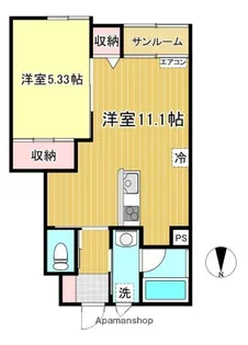 GRAN SHARME【1階】の間取り