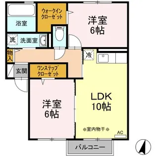 セブンフィールド A【2階】の間取り