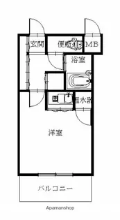 トーカンキャステール山王【406号室】の間取り