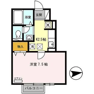 VILLAーMK【1階】の間取り