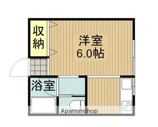 オータムハイツ【106号室】の間取り