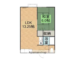 アウルズ・シティ【207号室】の間取り