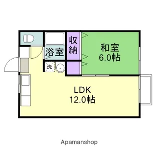 アウルズ・シティ【107号室】の間取り