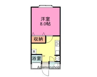 ロイヤル拓【103号室】の間取り