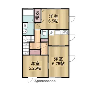 シンフォレスタ【202号室】の間取り