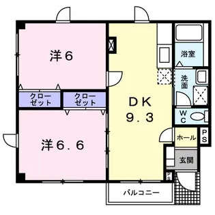 セルフィーユ【1階】の間取り