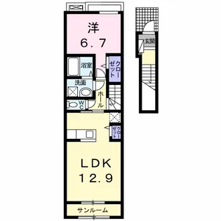 プリマベーラ【2階】の間取り