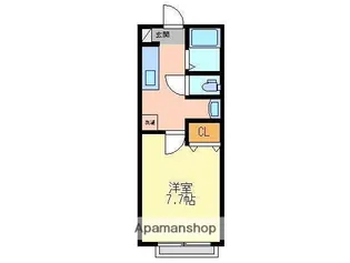 ベラミマンション第1【202号室】の間取り